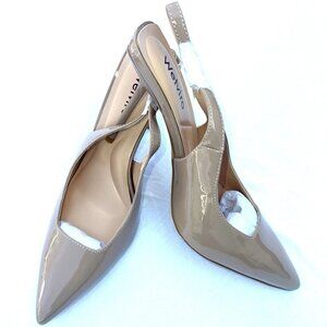 New 'Wetviro' Women's Patent Leather Bone Pumps Size US 11 Career Church